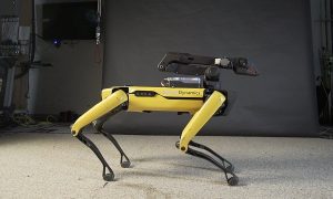 Американская полиция взяла на службу робопса от Boston Dynamics
