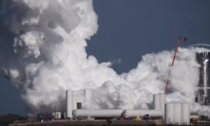 Видео: прототип марсианского корабля SpaceX Илона Маска взорвался на испытаниях