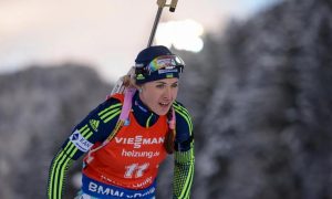 Украинская биатлонистка выиграла серебро Кубка мира