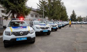 Нацполиция Украины получила 88 авто от посольства США