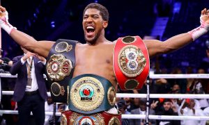 Энтони Джошуа может потерять один из чемпионских поясов