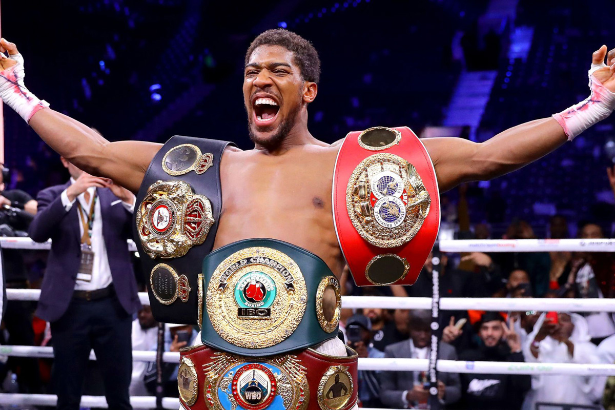 Энтони Джошуа может потерять один из чемпионских поясов