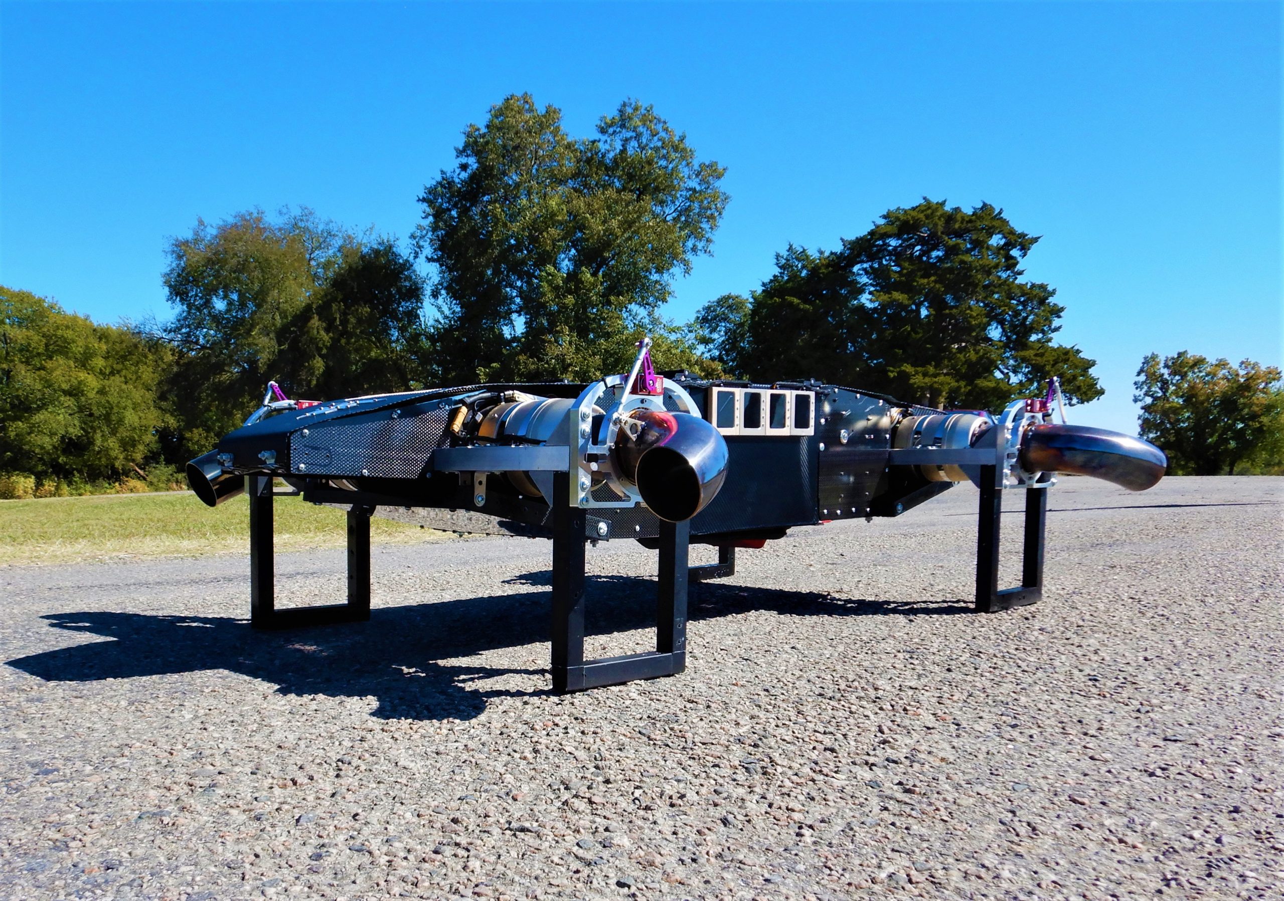 В США разработан уникальный турбореактивный дрон