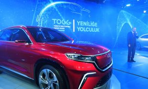 Эрдоган представил первое турецкое авто