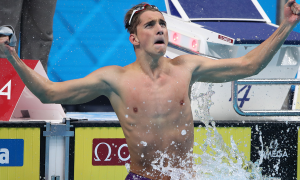 Видео: украинский пловец установил новый мировой рекорд