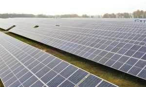 Фото: на Днепропетровщине открыли мощную солнечную станцию