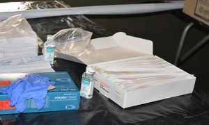 Фото: защитников Украины на передовой проверяют на коронавирус