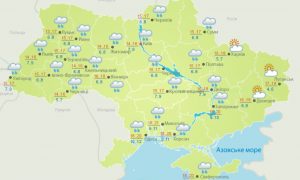 Карта: Украину накроют дожди с грозами