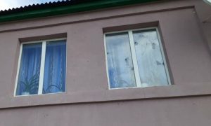 Фото: террористы обстреляли дома гражданских лиц