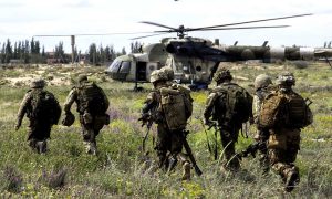 Фото, видео: морская пехота провела учения на побережье Азовского моря