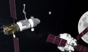NASA заключило контракт на строительство лунного космопорта