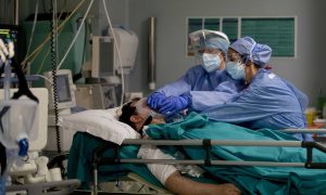 В Минздраве посчитали количество коек, занятых ковид-пациентами