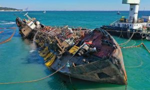 В Трансшипе рассказали, как поднимали «Делфи»