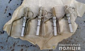 Фото: полиция перехватила на почте посылку с гранатами и взрывчаткой