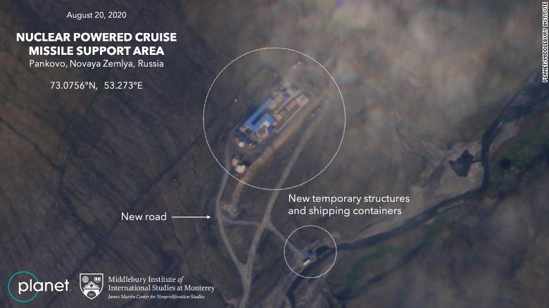 Фото: РФ возобновляет испытания ракеты, вызвавшей масштабную атомную катастрофу