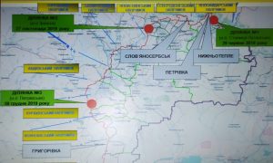 Инфографика: штаб ООС показал новые участки разведения сил на Донбассе