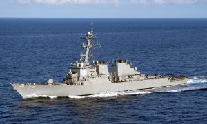 Фото: в Чёрное море направляется американский эсминец Donald Cook