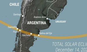 Последнее в этом году. 14 декабря жители части Земли увидят солнечное затмение