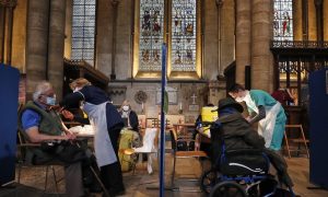 Собор в Солсбери, известный из-за дела «Новичка», превратили в центр вакцинации