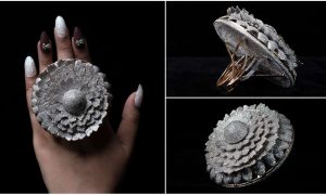 Кольцо на 12 000 бриллиантов. Ювелир из Индии установил новый рекорд Гиннесса – фото