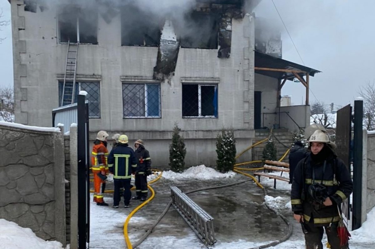 Поліція назвала нову причину пожежі в харківському будинку для літніх 