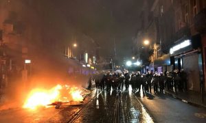 Фото, видео: в Брюсселе беспорядки, есть пострадавшие и задержанные