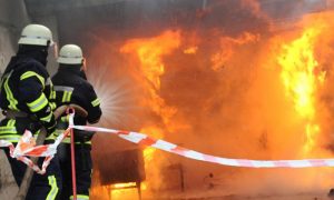 На Прикарпатье в результате пожара в COVID-больнице эвакуировали десятки пациентов