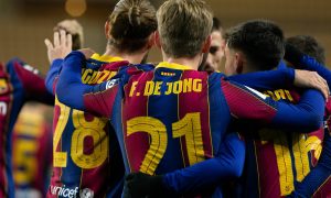 «Барселона» чудом выиграла матч, уступая 0:2 на 88-й минуте