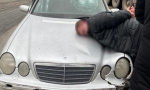 Фото: в Одесской области рецидивист-иностранец переехал двоих полицейских