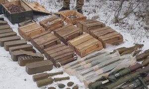 Фото: СБУ обнаружила схрон террористов с российским оружием