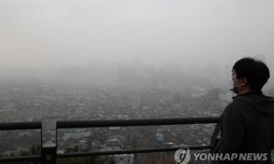 Японию и Корею накрыла песчаная буря