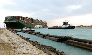 Про судно Ever Given, заблокировавшее Суэцкий канал, создали видеоигру