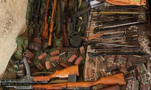 МВД показало, что нашли во время масштабных обысков у одесского криминалитета