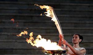 Одна из японских префектур может пропустить эстафету Олимпийского огня