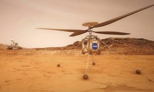 В NASA отложили первый полет вертолета на Марсе из-за возможных неполадок