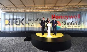 В Украине запустили первую систему промышленного накопления энергии