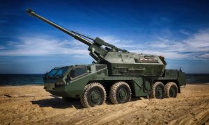 Видео: украинские военные испытали чешскую самоходку «Дана»