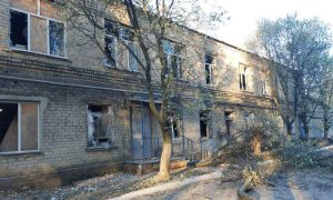 Фото: поліція дала кваліфікацію обстрілу терористами COVID-лікарні на Донбасі