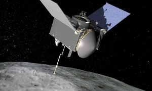 Зонд NASA направляется к Земле с грунтом астероида Бенну