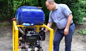 Фото: в Харькове испытали новое устройство для маскировки военной техники