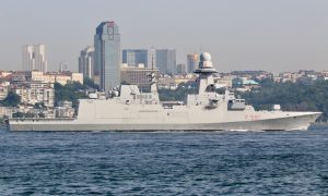 Фото: в Черное море зашел флагман НАТО