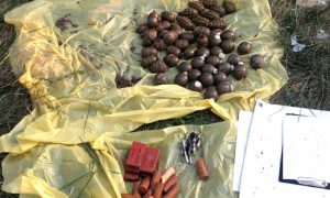 В Запорожской области обнаружили тайники террористов