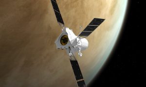 Космический корабль совершил пролет у Венеры