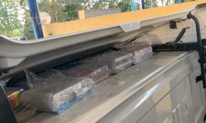Фото: на Черниговщине задержали грузовик с прессой и книгами из РФ
