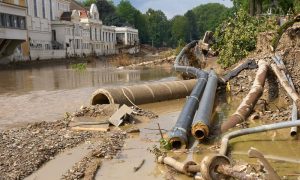 В Германии после наводнения нашли несколько сотен килограммов боеприпасов времен Второй мировой