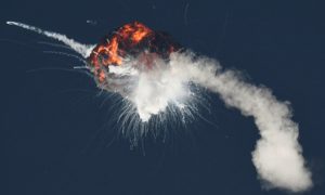 Видео: украинско-американская ракета взорвалась после старта