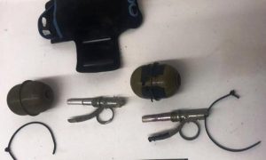 Фото: в одесском супермаркете нашли сумку с боевыми гранатами