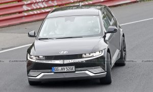 Электрокар Hyundai заметили на трассе Нюрбургринга