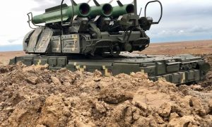 Фото: Шепетовский зенитно-ракетный полк провел пуски с модернизированных «Буков»