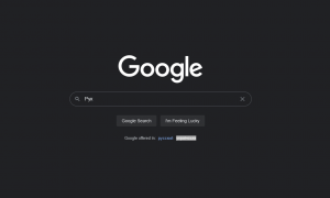 Для поисковика Google создали ночной режим
